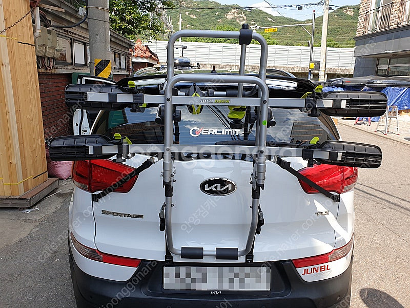 아트원 이지랙 버즈렉 파일럿2.3 후미형 자전거캐리어 견인볼형 히치형캐리어 최저가 택배,수령--7